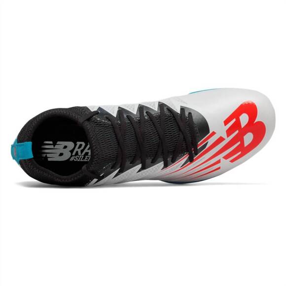 NEW NEW BALANCE men\'s sd100 v2 spike shoes in white blue main image 4